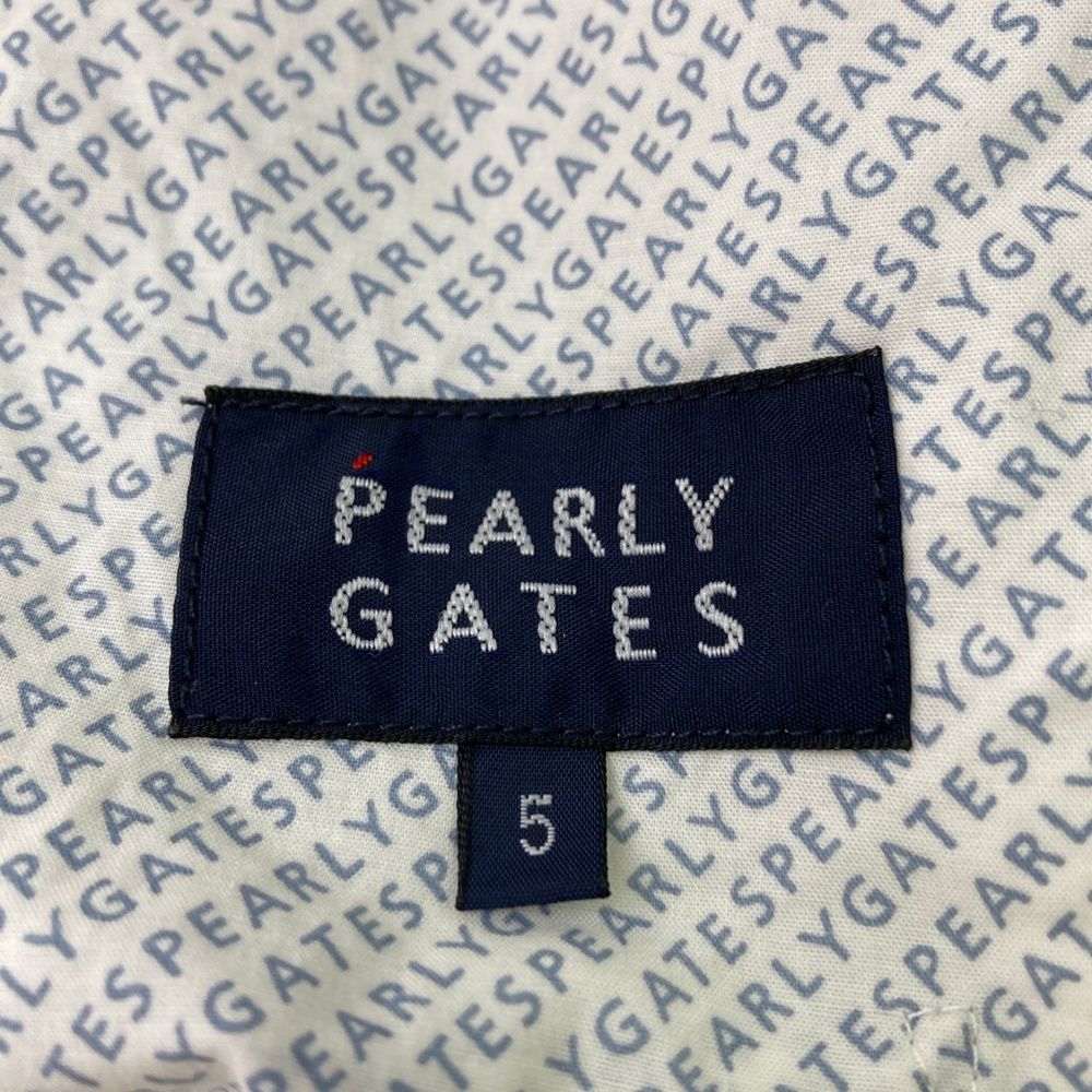 サイズ：5 PEARLY GATES パーリーゲイツ  ストレッチパンツ 総柄 カーキ系 [240101472353] ゴルフウェア メンズ ストスト サイズ：5 PEARLY GATES パーリーゲイツ ストレッチパンツ 総柄