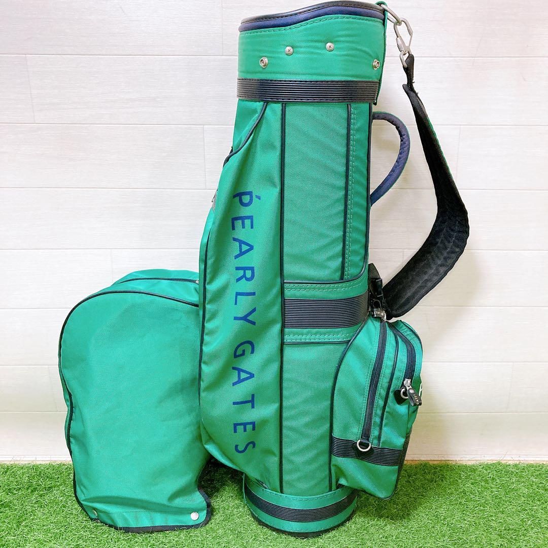 新品】ラウドマウス キャディバッグ 8.5型 ゴリラグリーン 438 0031