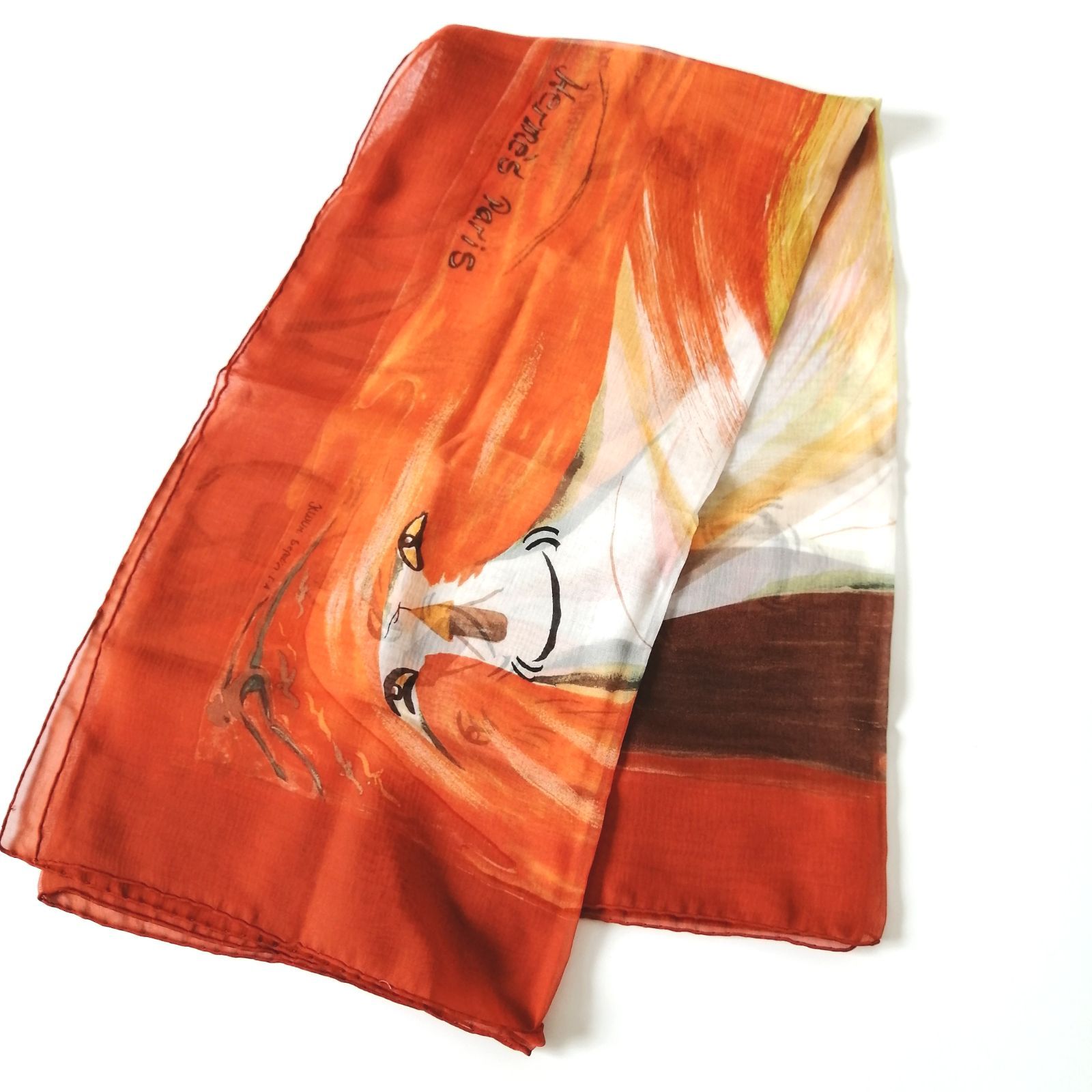 エルメスSmiles in Third millenary三千年紀の微笑スカーフ