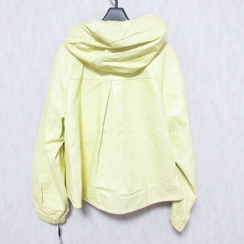Grace Class - 未使用 23SS GRACE CLASS グレースクラス グレースコンチネンタル レザーショートブルゾン ジャケット 0223104078 36 イエロー レディース 古着 中古 USED Grace Class - 美品 23SS GRACE CLASS グレースクラス グレース