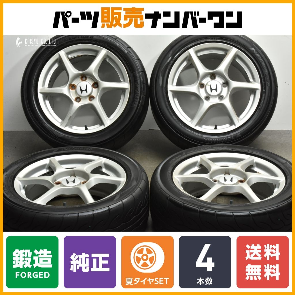 [S2000] AP1 ホンダ純正 16インチホイール 4本セット スタッドレス☆バリ溝☆  ホンダ純正 AP1 S2000 前期 ホイール 16インチ 6.5J 7.5J +55 +65