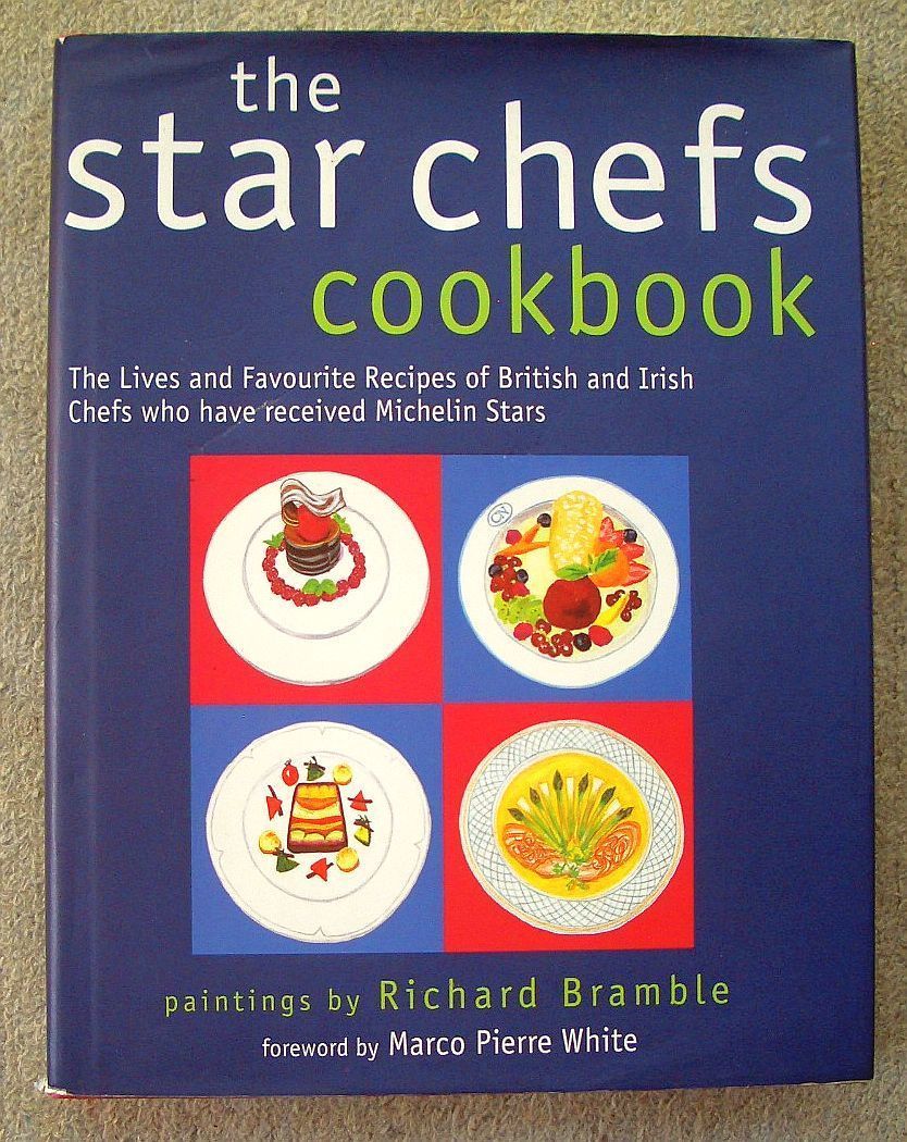 洋書・サイン入り】the star chefs cookbook☆リチャード・ブランブル