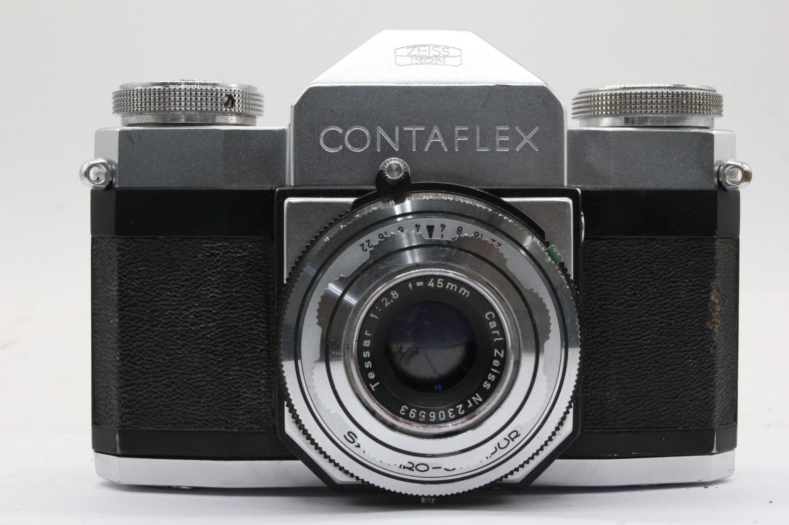 訳あり品】 ツァイスイコン Zeiss Ikon CONTAFLEX Carl Zeiss Tessar 45mm F2.8 カメラ v1681 -  メルカリ