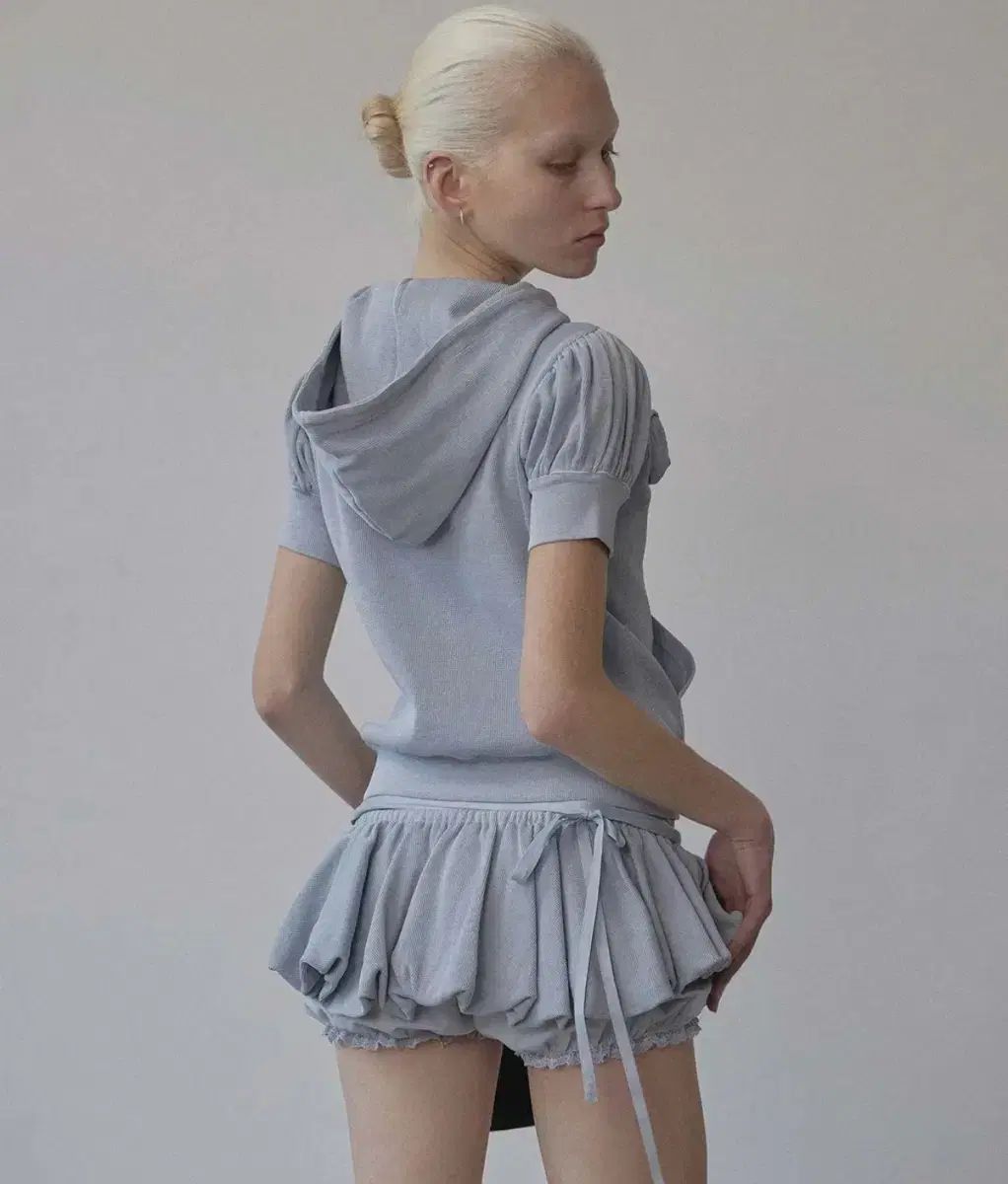 【SCULPTOR】Washed Rose Bloomer Skort Dusty Sky Washed Rose Bloomer Skort Dusty Sky – Sculptor