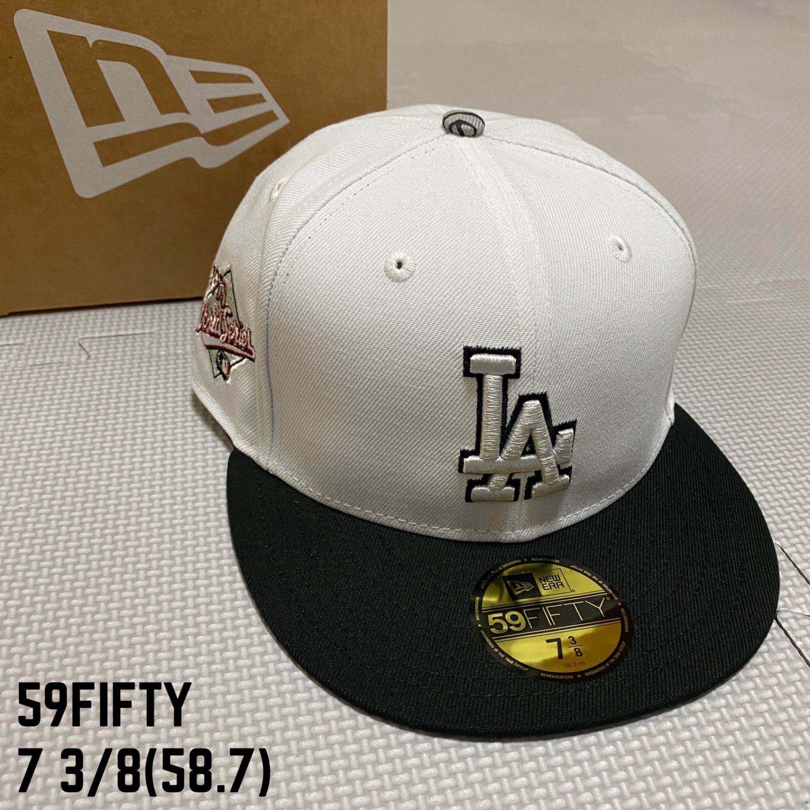 NEWERA　ロサンゼルス　ドジャース　2トーン　キャップ　セメント