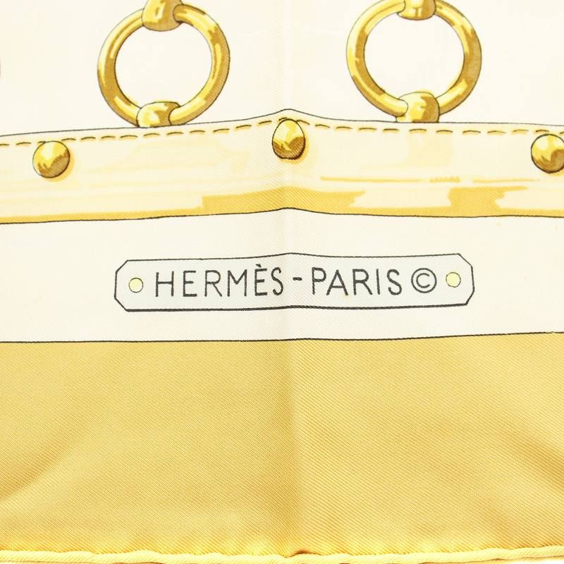 エルメス HERMES カレ90 AUX CHAMPS フィールドヘ スカーフ 大判