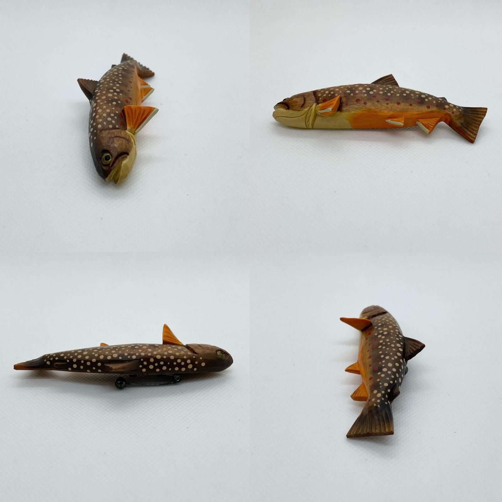  §§T-CRAFT アメマス ブローチ 程度AB その他 フィッシングツール