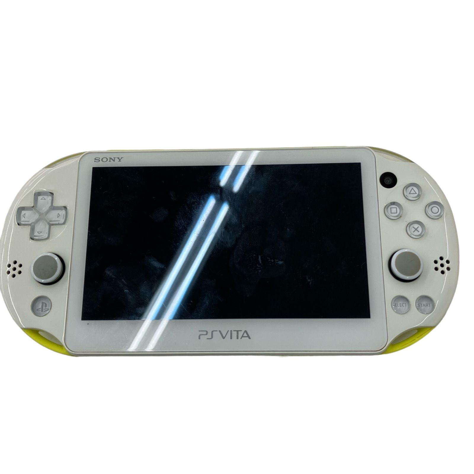 中古』PSVita PCH-2000本体のみ グレイシャーホワイト（ふるさと