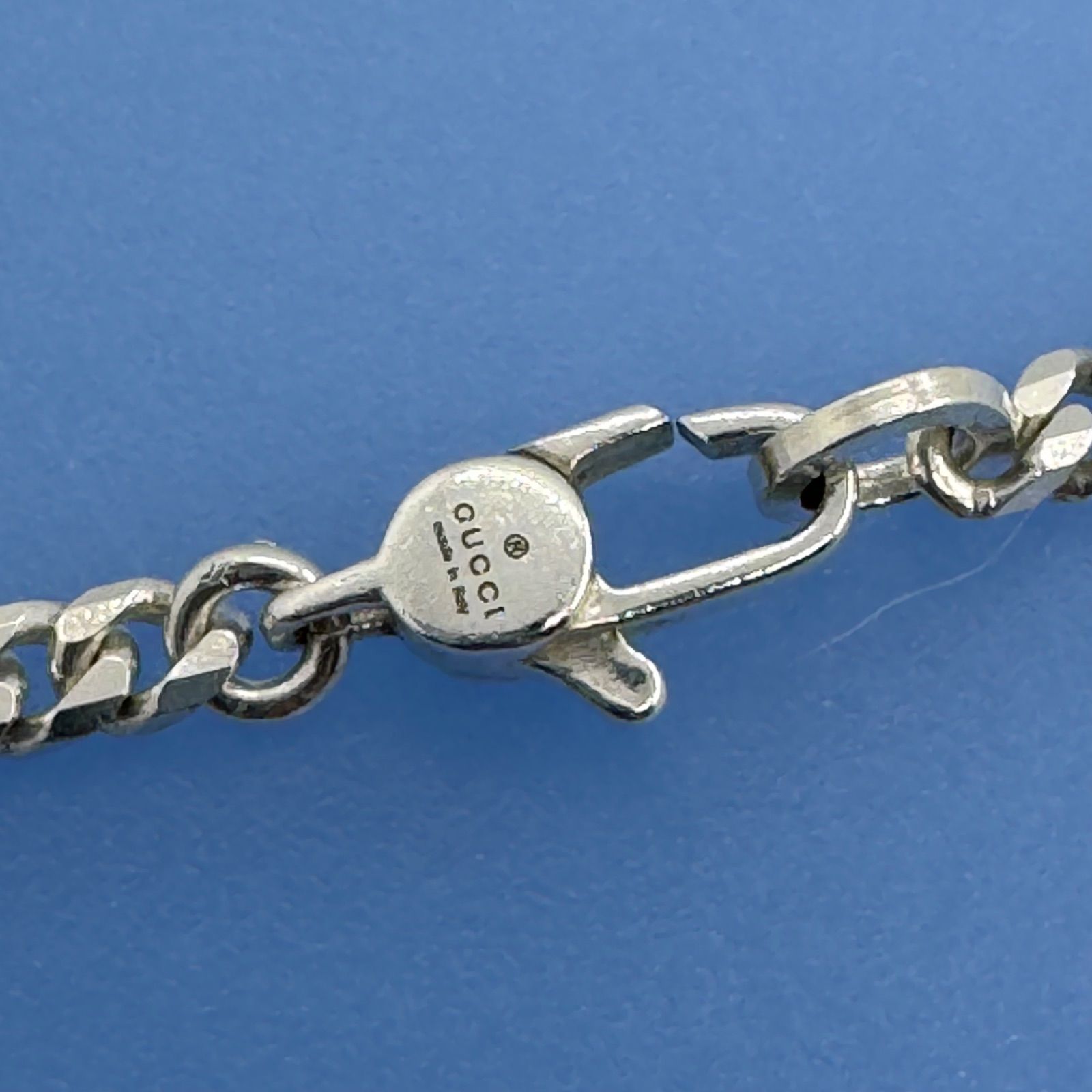 美品　GUCCI 3.7ミリ　喜平チェーンネックレス グッチ(GUCCI)|シルバー喜平ネックレス|HARDOFFオフモール