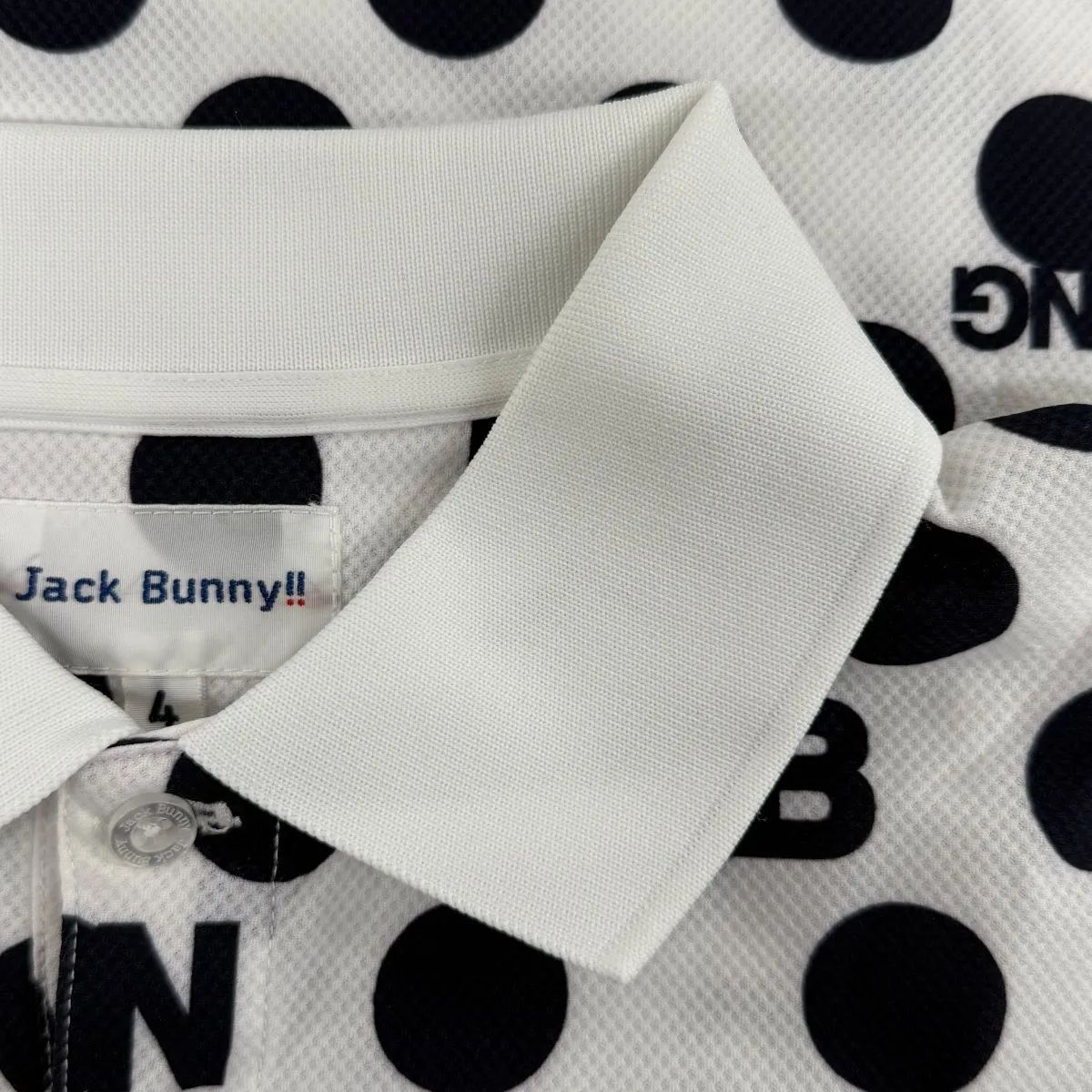 中古 ジャックバニー ゴルフシャツ サイズ4 Jack Bunny メンズ