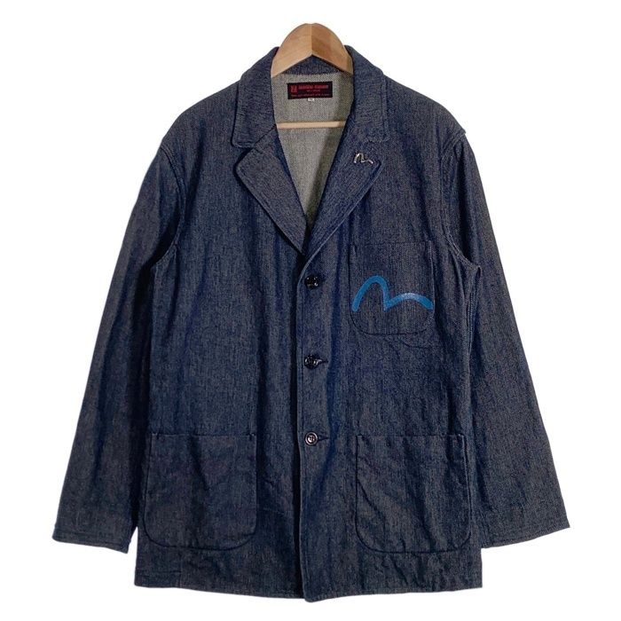 EVISU hidehiko yamane テーラードジャケット 総柄　カモメ Evisu Jeans (1991-Present) Founded in 1991 in Osaka by Hidehiko