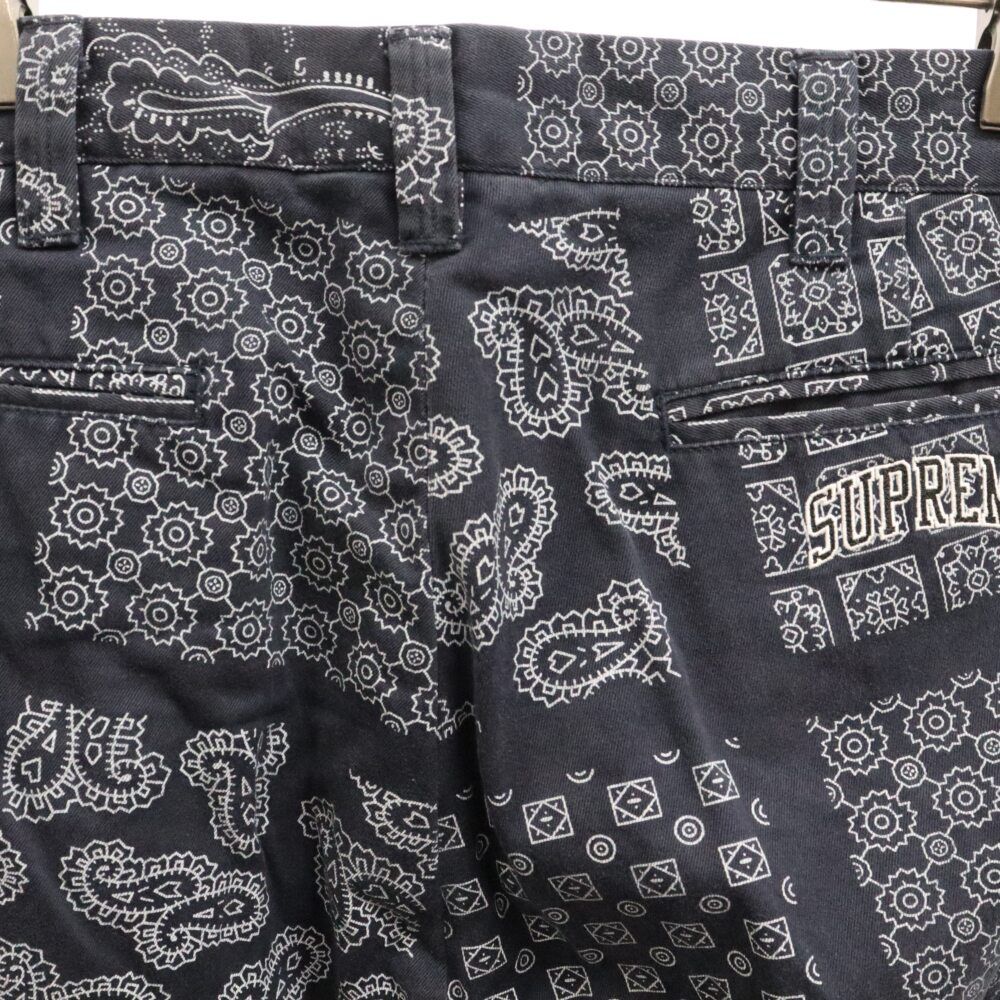 SUPREME (シュプリーム) 20SS Paisley Grid Chino Pant ペイズリー
