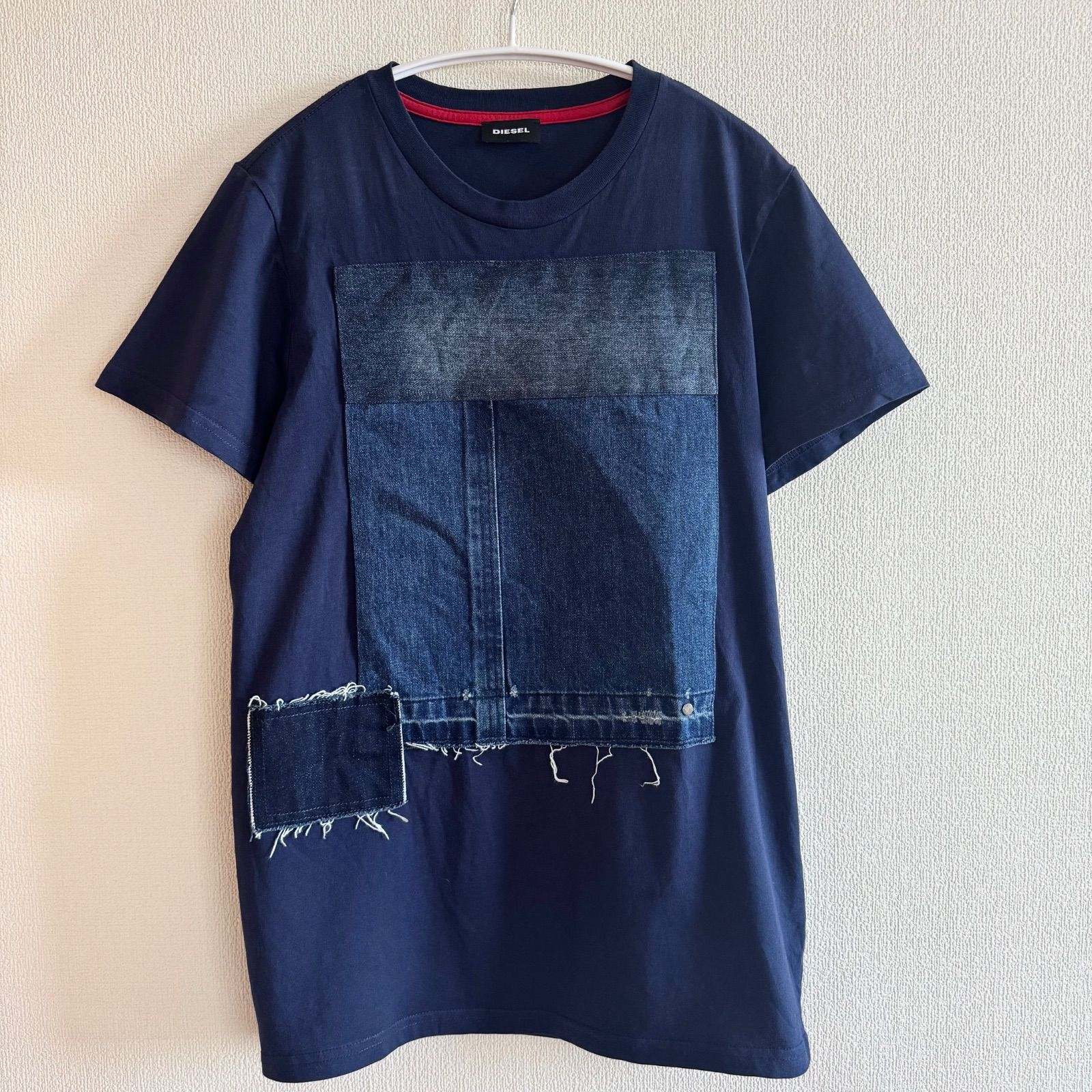 ＊完売間近＊ DIESEL パッチワーク Tシャツ 送料・関税込み 完売間近＊ DIESEL パッチワーク Tシャツ 送料・関税込み