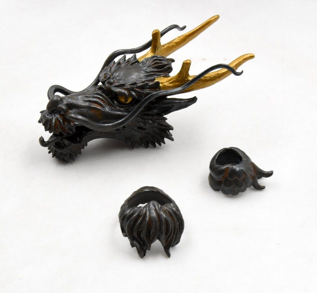 タケヤ式自在置物 KT-003 龍(りゅう) 鉄錆地調｜KTプロジェクト｜