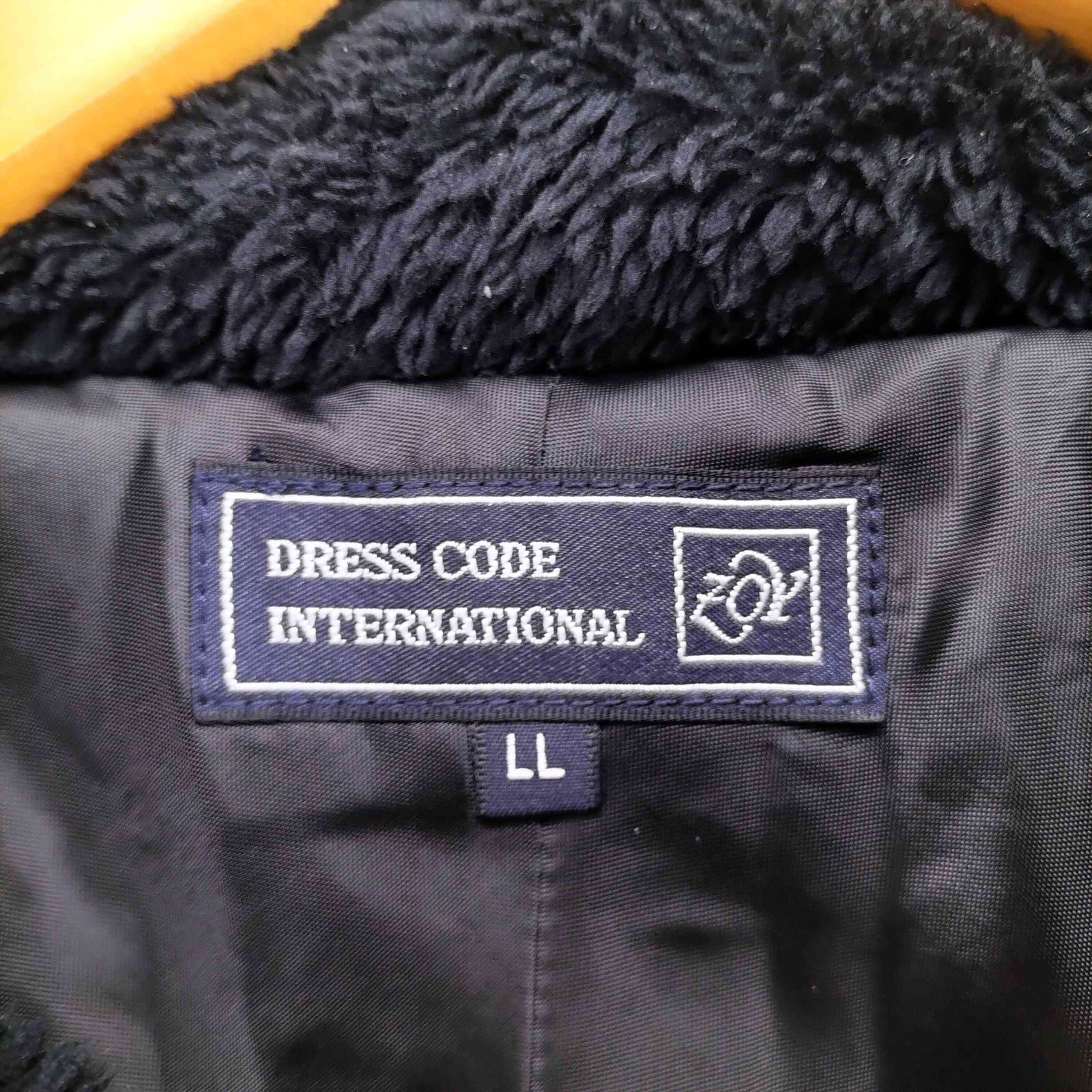 ZOY DRESS CODE INTL ジャケット ゾーイ ZOY DRESS CODE INTERNATIONAL 企業ロゴ ジップアップ