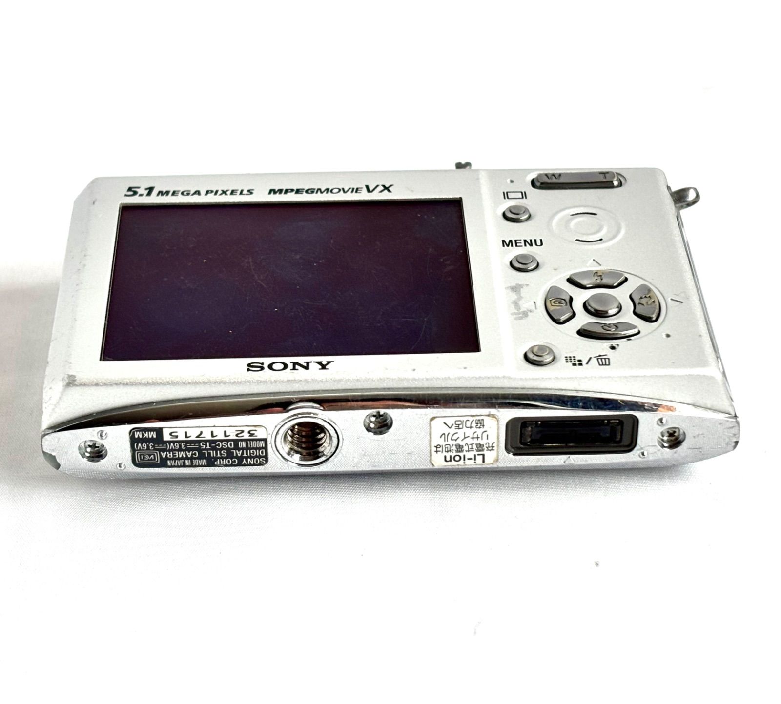 SONY DSC-T5 ソニーCyber shot サイバーショット 光学3倍ズーム