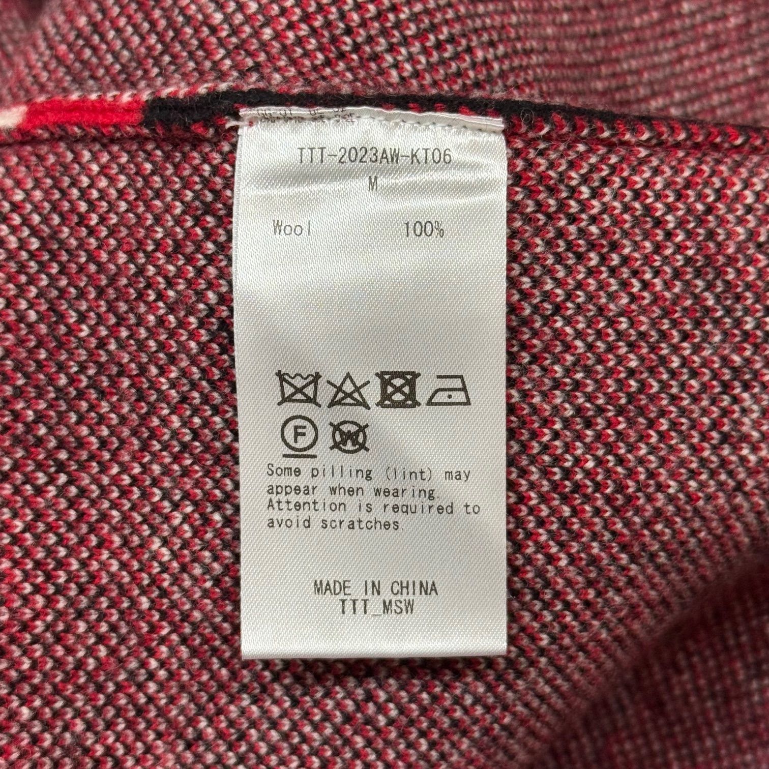 参考上代66000円 TTT MSW 23AW Hockey knit game shirt ホッケーニット 