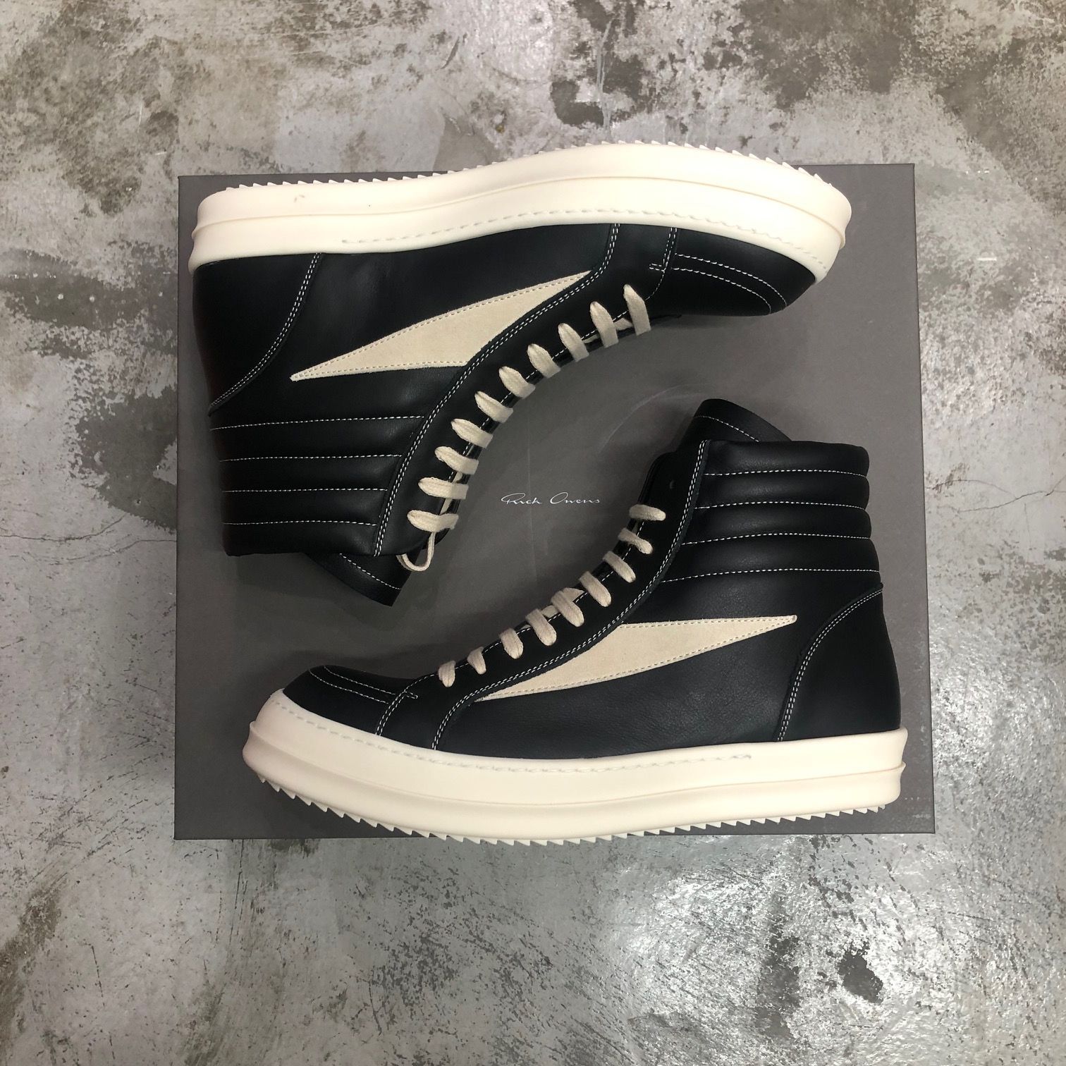 定価161700円 国内正規 新品 Rick Owens 24AW HIGH VINTAGE SNEAKS 