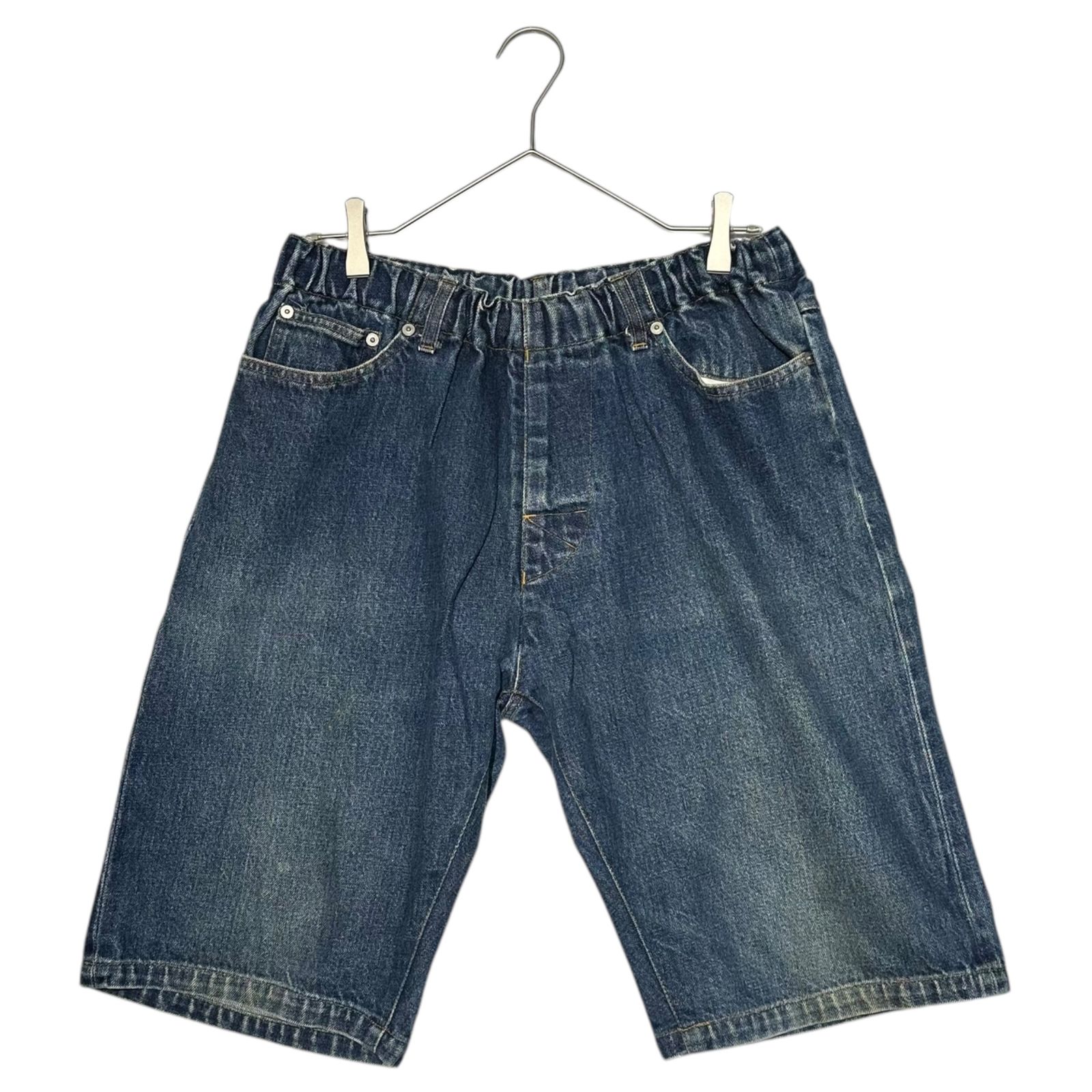 GOODENOUGH グッドイナフ 90 s Denim Half Shorts Pants 90年代 デニム ハーフ パンツ L インディゴ
