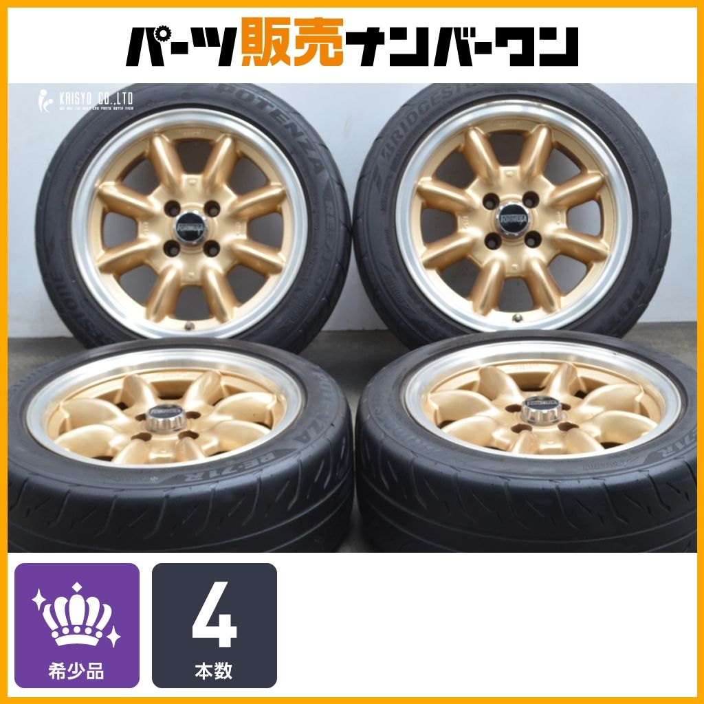 人気ホイール PANASPORT FORMULA 15in 6.5J 33 PCD100 195|50R15 NAロードスター アクア スイフト マーチ フィット パナスポーツ