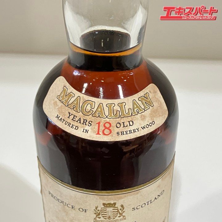ザ・マッカラン 18年 1977年 マッカラン18年 [1977] 【オールドボトル】
