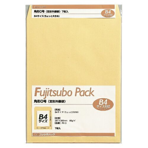 （まとめ） 封筒 マルアイ 藤壺クラフトパック PK-0 4902850032407 ●規格：角０ 1個【×60セット】