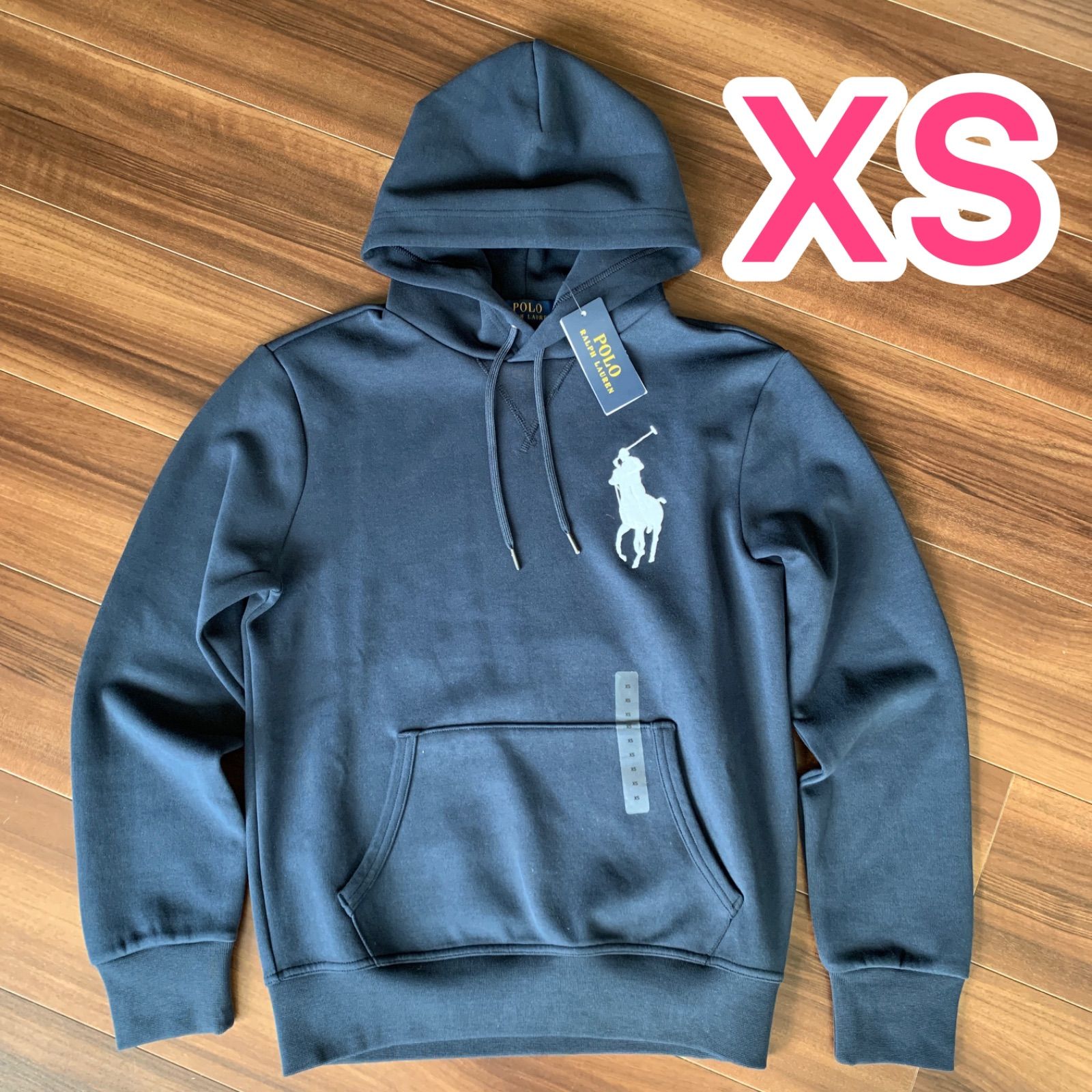 新品】ラルフローレン RALPHLAUREN ポロ POLO パーカー 紺 XS - メルカリ