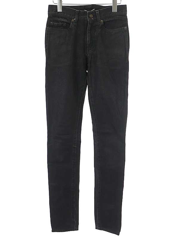 サンローランパリ ブラックスキニー SAINT LAURENT PARIS サンローラン