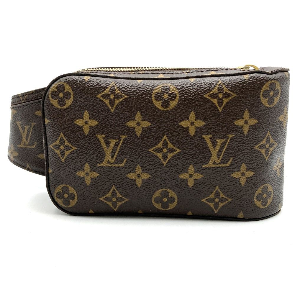 LOUIS VUITTON ルイ ヴィトン ジェロニモス M50211 ショルダーバッグ ボディバッグ モノグラムキャンバス ブラウン 茶 レディース メンズ