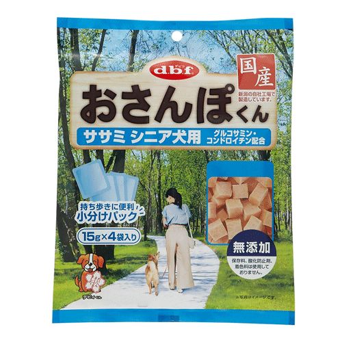 デビフ おさんぽくんササミ シニア犬用 60g 15g×4袋 ×48袋