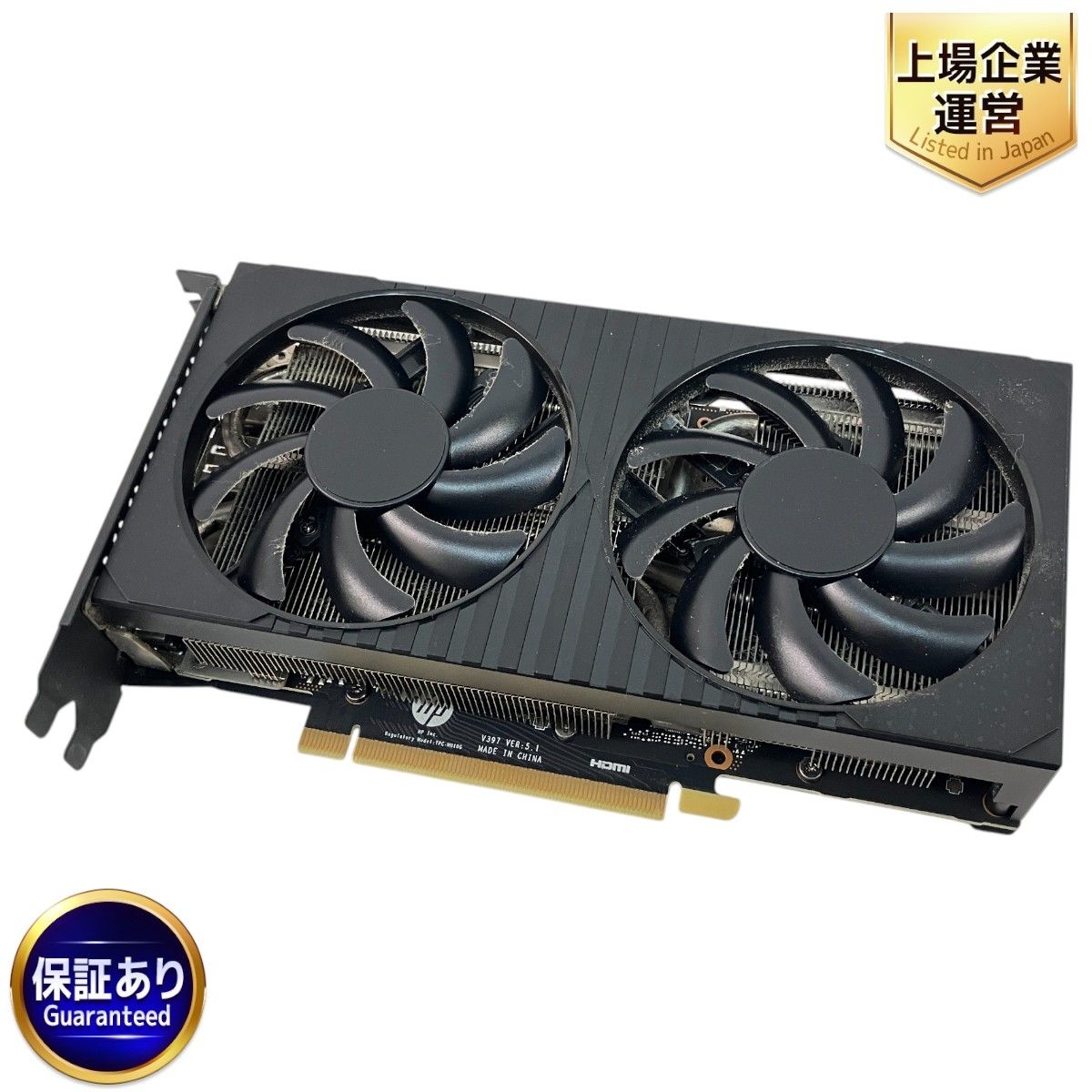 HP Geforce RTX 3060Ti グラフィックボード 本体のみ PCパーツ 中古 Z9726578