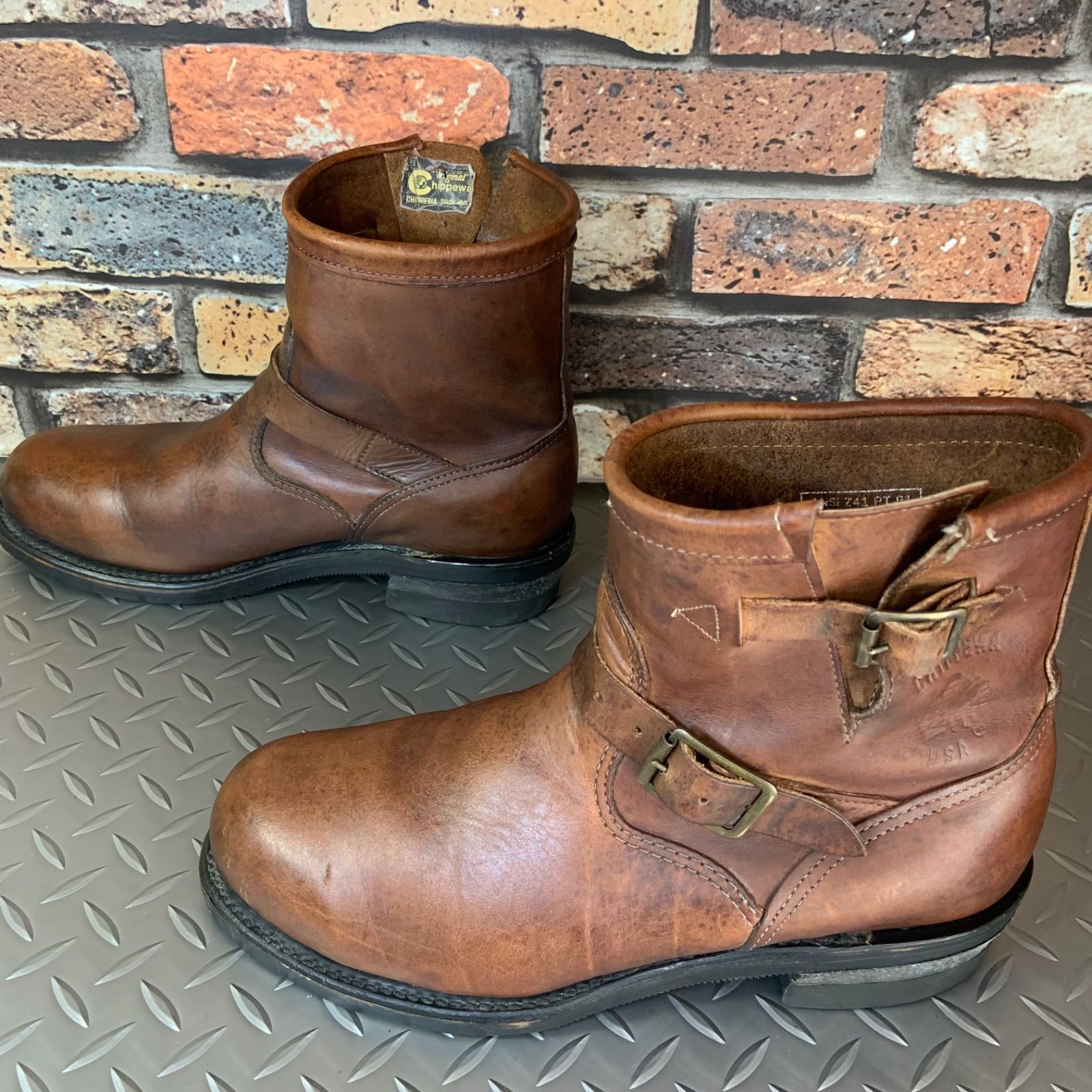 ☆Chippewa PT91 1996年製 ショートエンジニアブーツ US9.5E JP27.5 