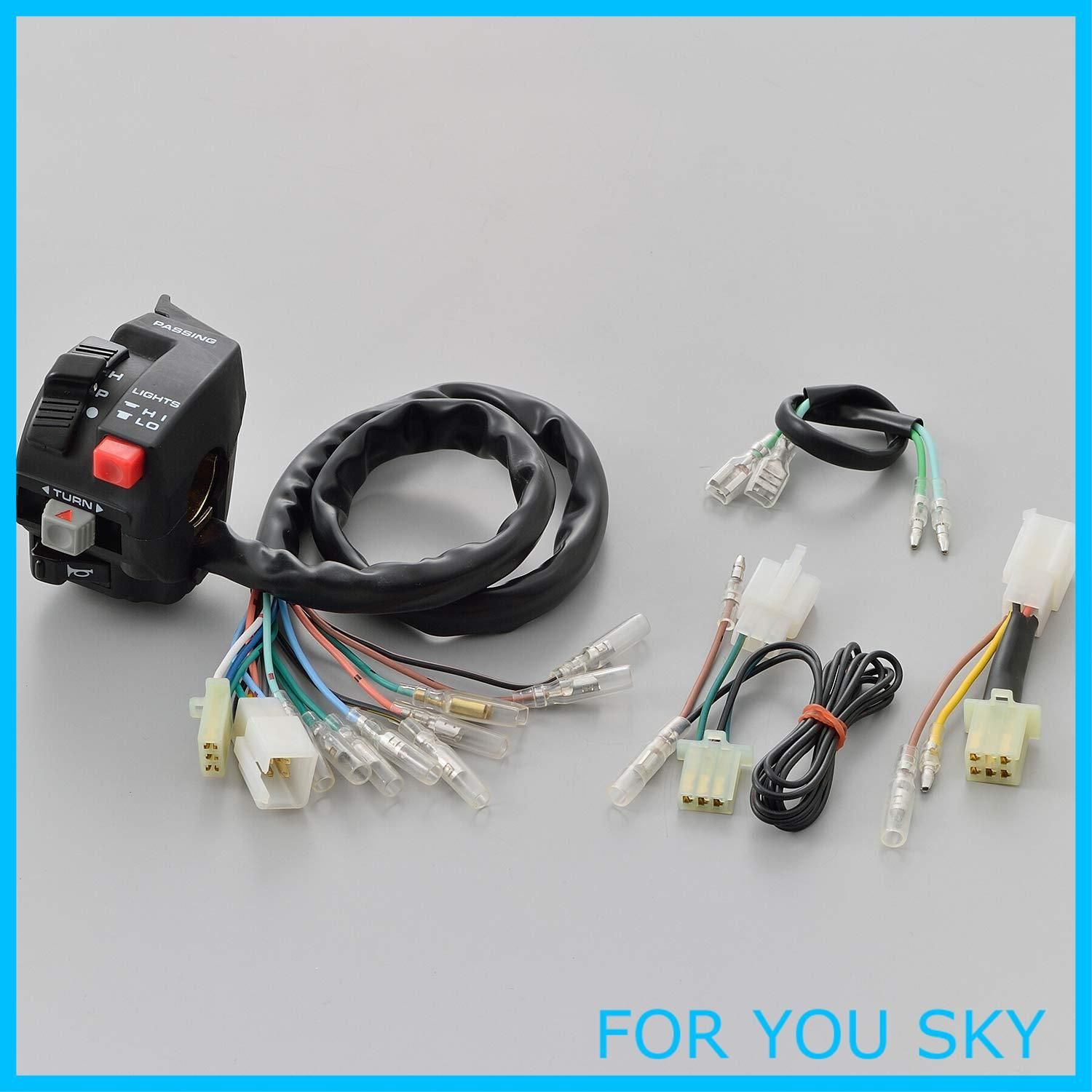 数量限定】デイトナ(Daytona) バイク用 スイッチ プッシュキャンセル式