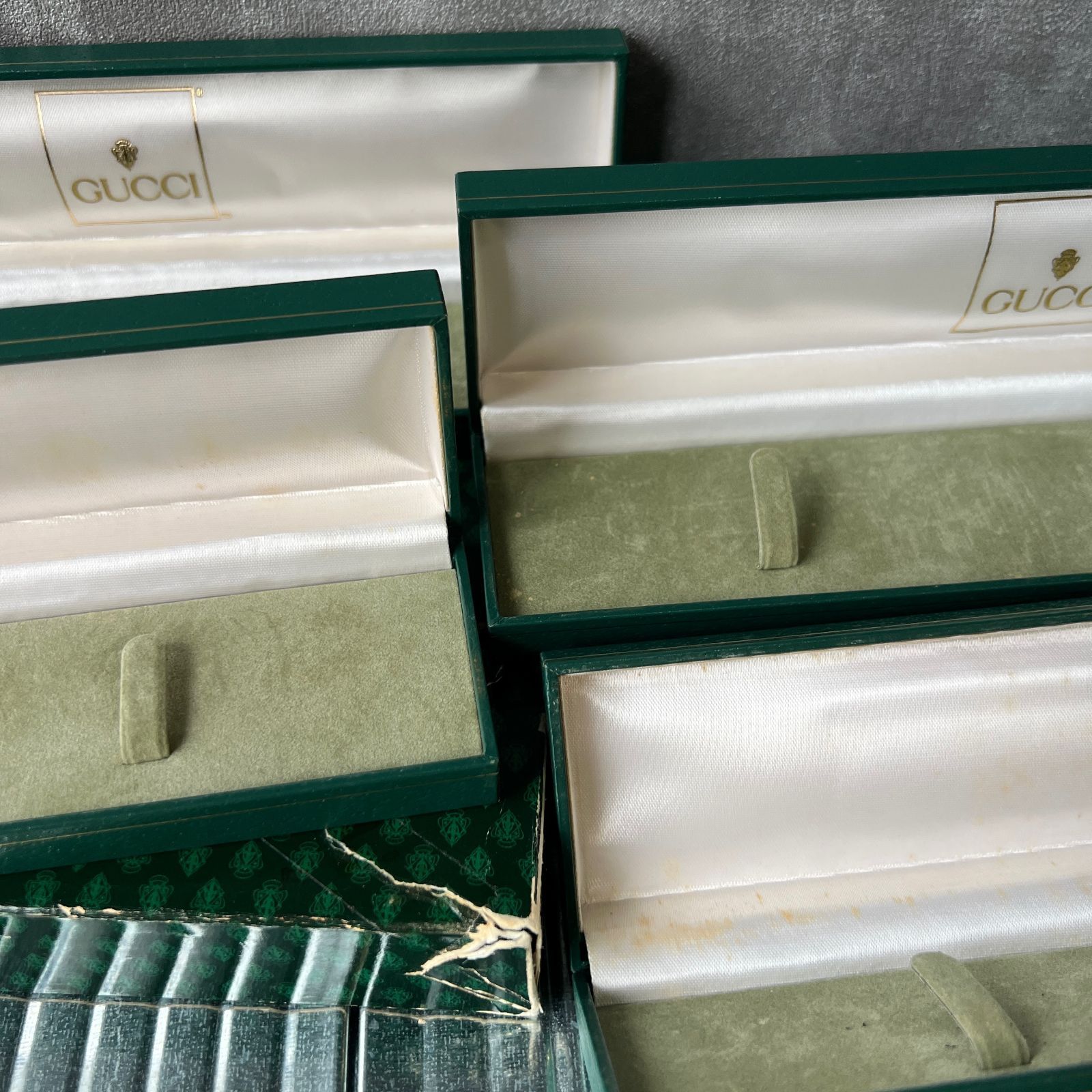 グッチ　時計　ケース　空箱　4個セット グッチ GUCCI 空箱 時計ケース BOX 4Pセット - メルカリ