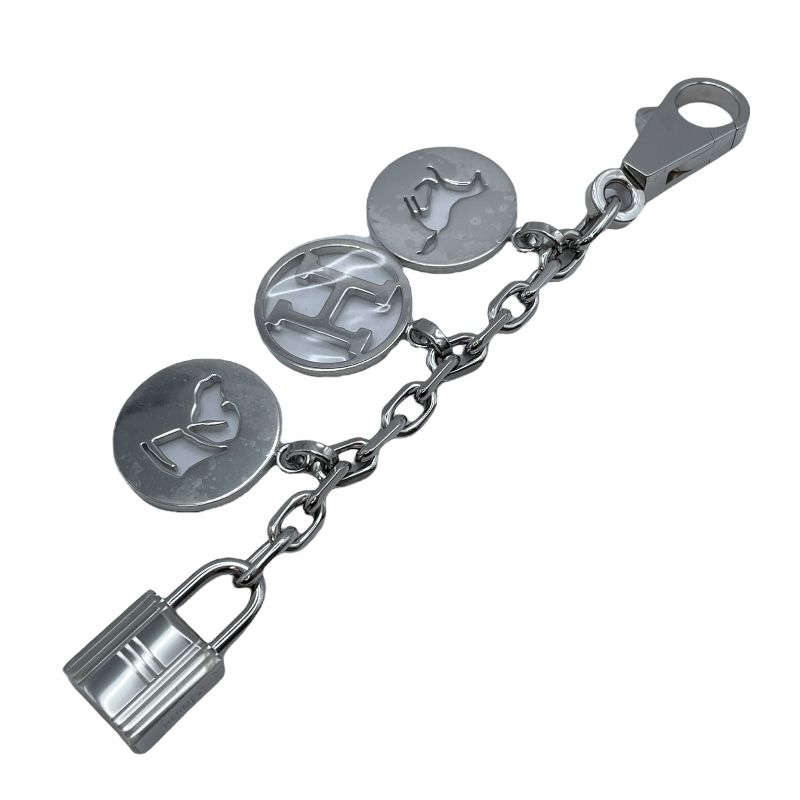 エルメス HERMES アミュレット4ブルロック シルバー ルテニウムメッキ レディース チャーム