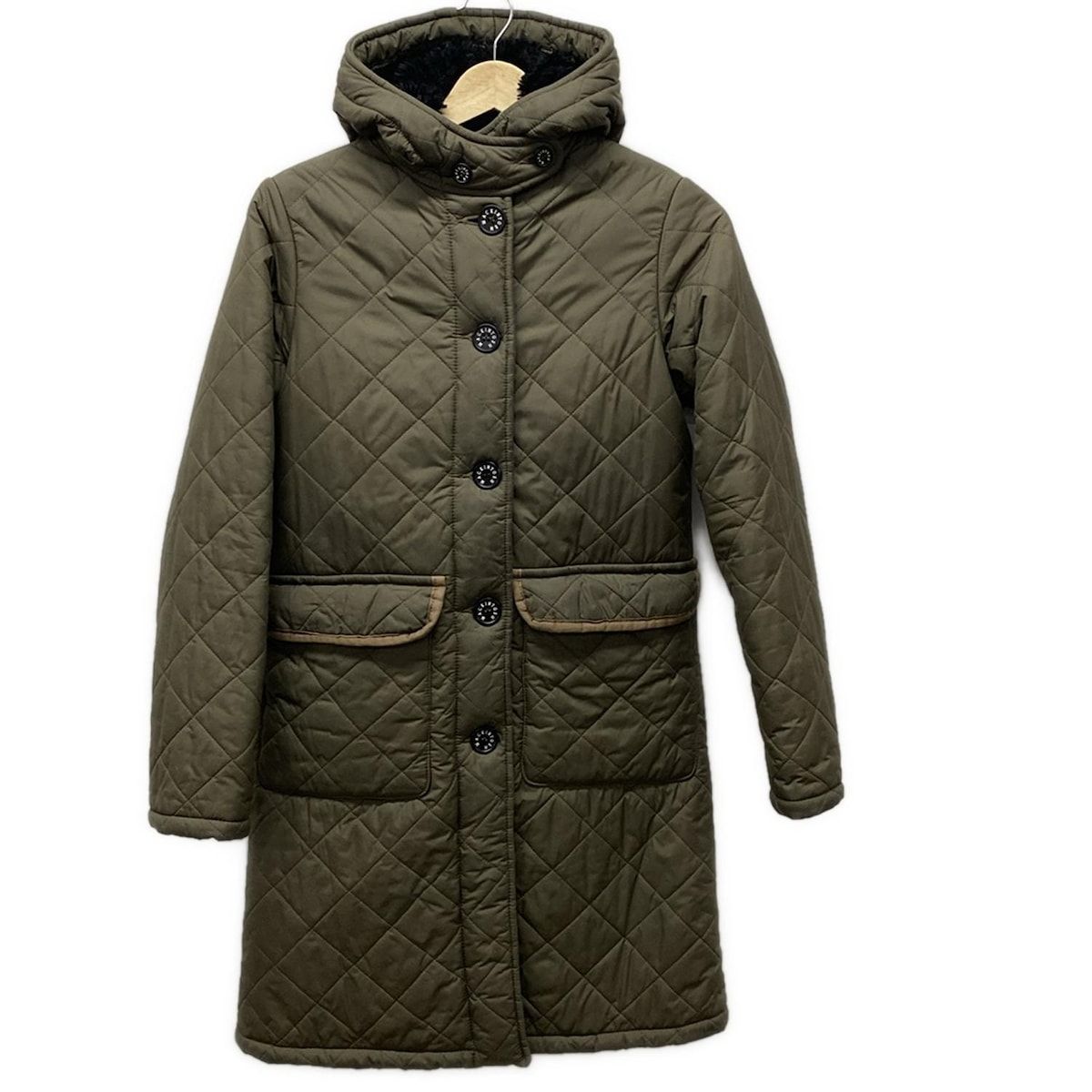 マッキントッシュ　コート フード付き　カーキ MACKINTOSH(マッキントッシュ) コート レディース - カーキ 長袖/中綿
