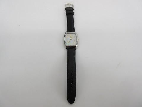 ディズニー TDL 3針 ホワイト文字盤 ディズニークラブ33 腕時計 ウォッチ ブラック 黒 レディース 動作品