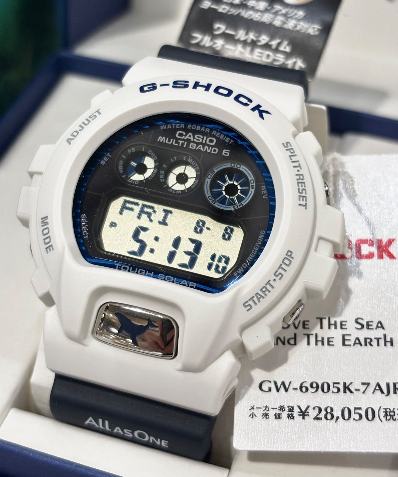 新品 GW-6905K-7AJR G-SHOCK イルクジ 2025 タグ付き GW-6905K-7AJR - ICERC Japan コラボレーションモデル 2025