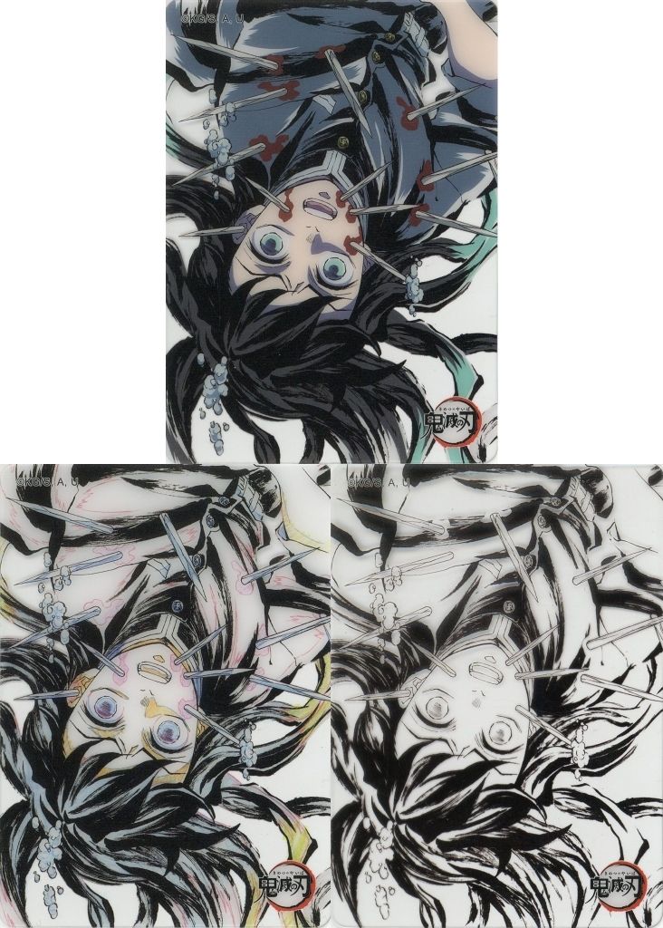 鬼滅の刃ダイニング幕間画レイヤードクリアカードセット時透無一郎