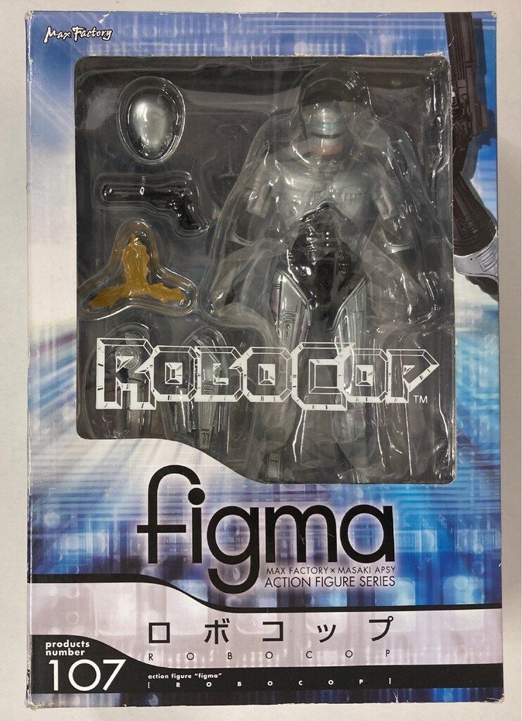 Max Factory - 【中古】テープ二度貼 マックスファクトリー figma 107 ロボコップ[17][240017706045] Max Factory - 【中古】テープ二度貼 マックスファクトリー