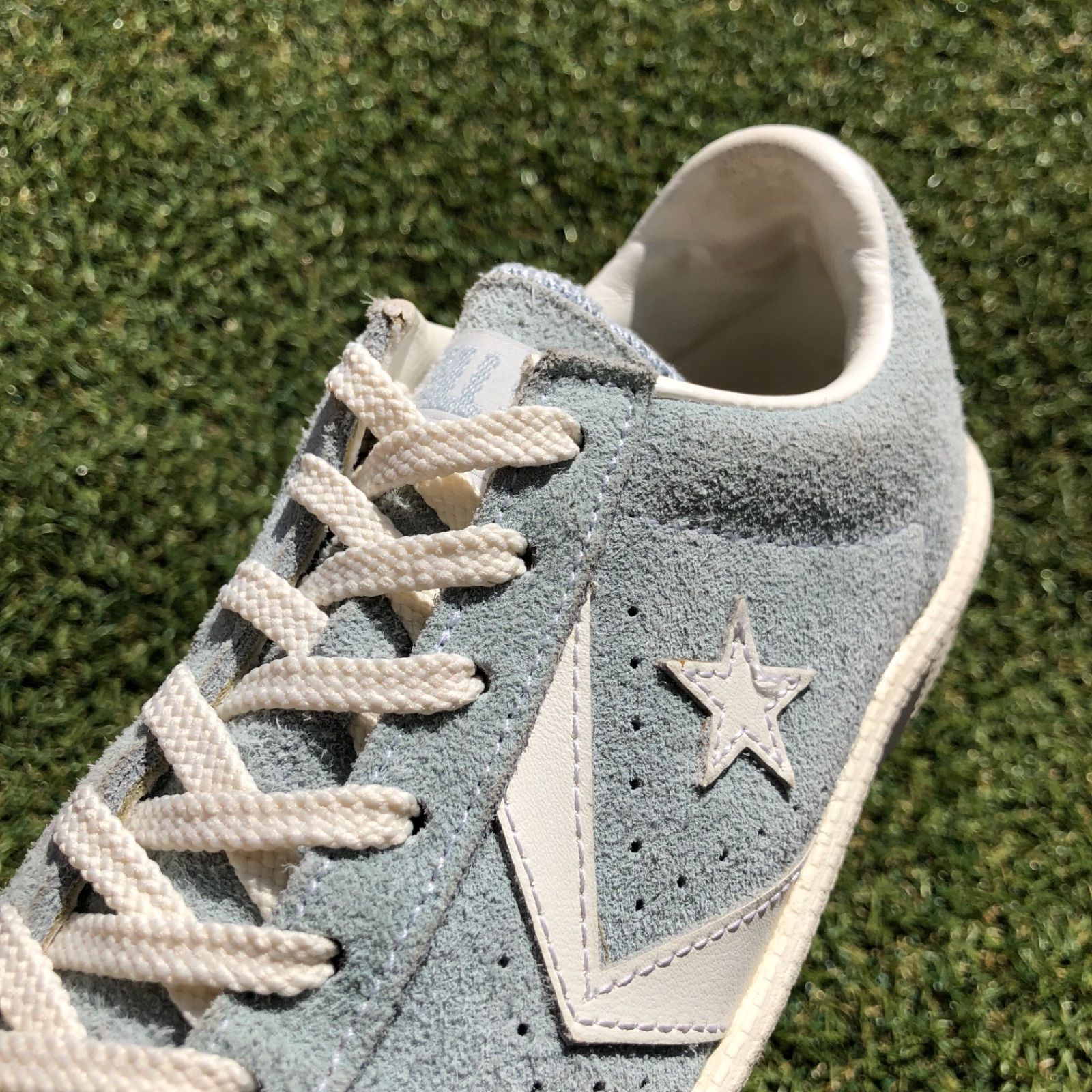 美品23 converse コンバース プロレザー スエード OX C94 - メルカリ