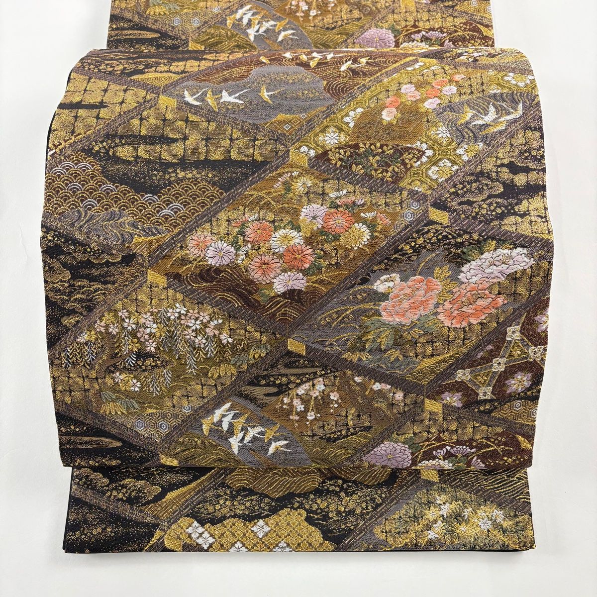 六通］袋帯 中古品 やまとオリジナル 420cm O-824 着物・浴衣