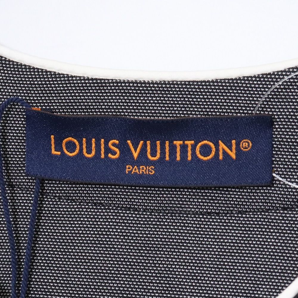 LOUIS VUITTON ロゴナンバリングベースボールシャツ - メルカリ