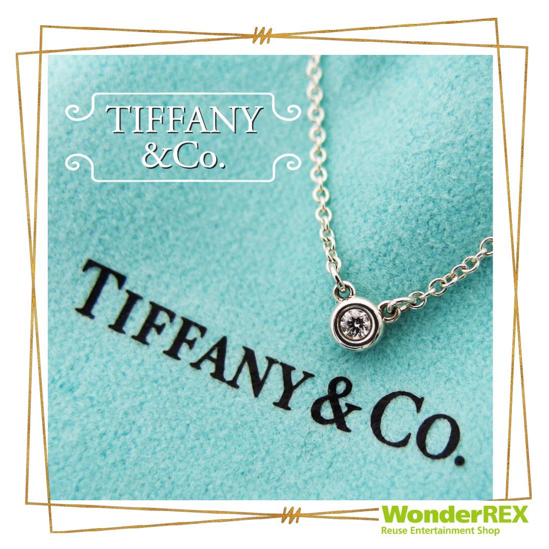 TIFFANY＆CO. 925 バイザヤード１Pダイヤ ネックレス