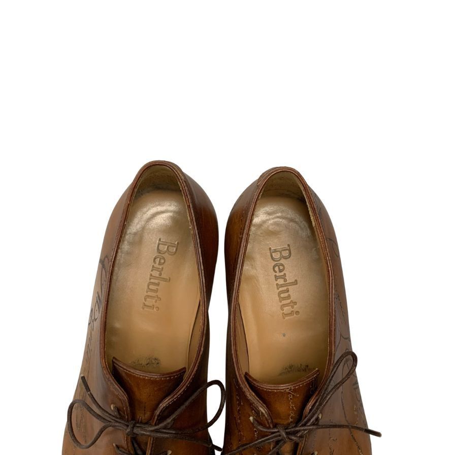 ベルルッティ レザーシューズ アレッサンドロ ガレ カリグラフィー