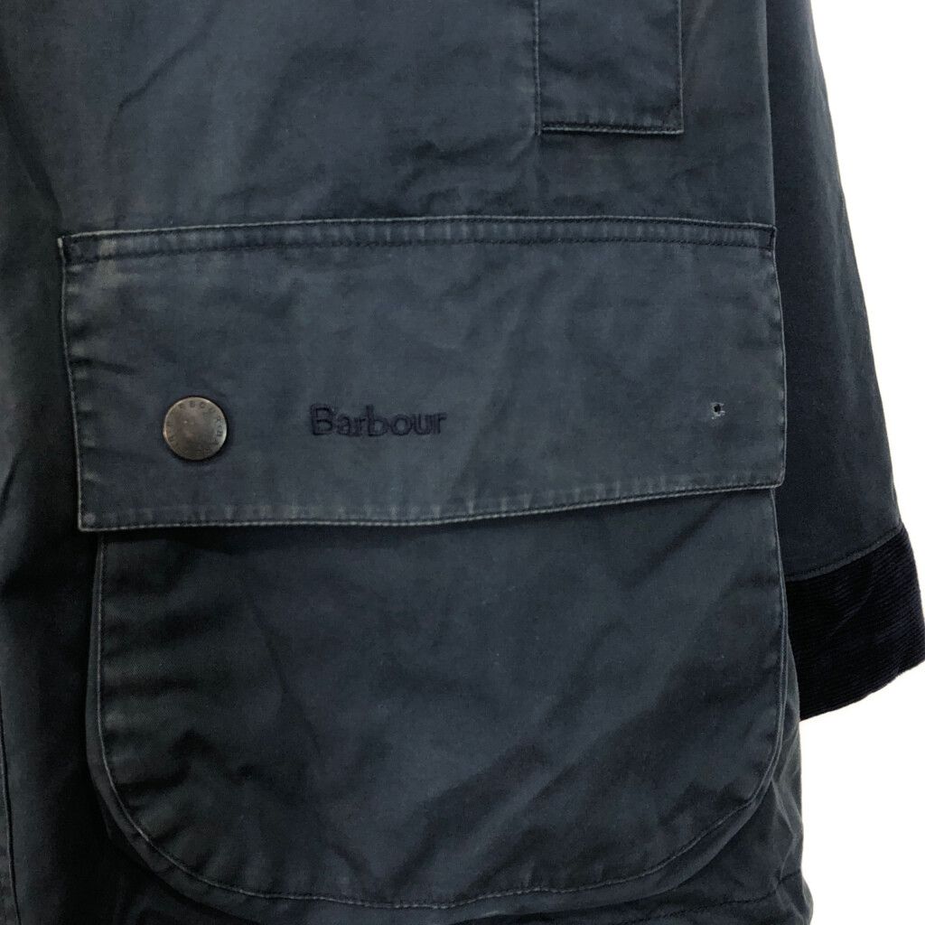 Barbour Beaufort ジャケット ネイビー 古着 Barbour Beaufort ネイビー オイルドジャケット | Flamingo