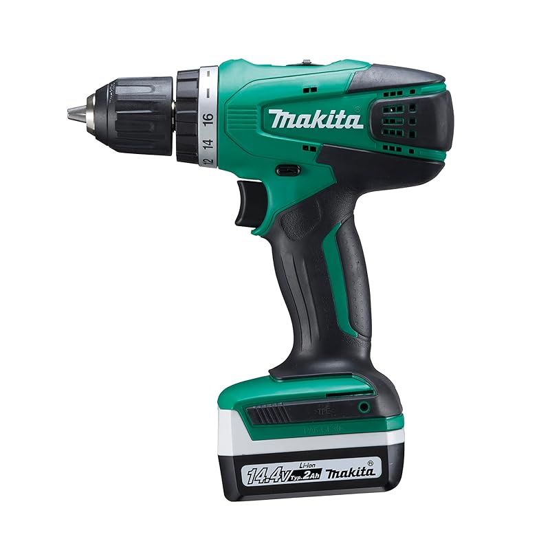 マキタ Makita 充電式ドライバドリル 14.4V2Ah バッテリ 充電器 ケース付 MDF347DSA 0