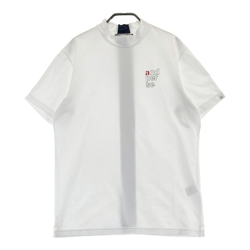 and per se AND PER SE アンパスィ ハイネック半袖Tシャツ