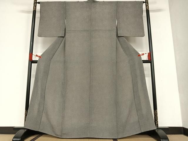 平和屋着物○江戸小紋 鮫小紋柄 黒地 正絹 逸品 AAAT0620zg - メルカリ 