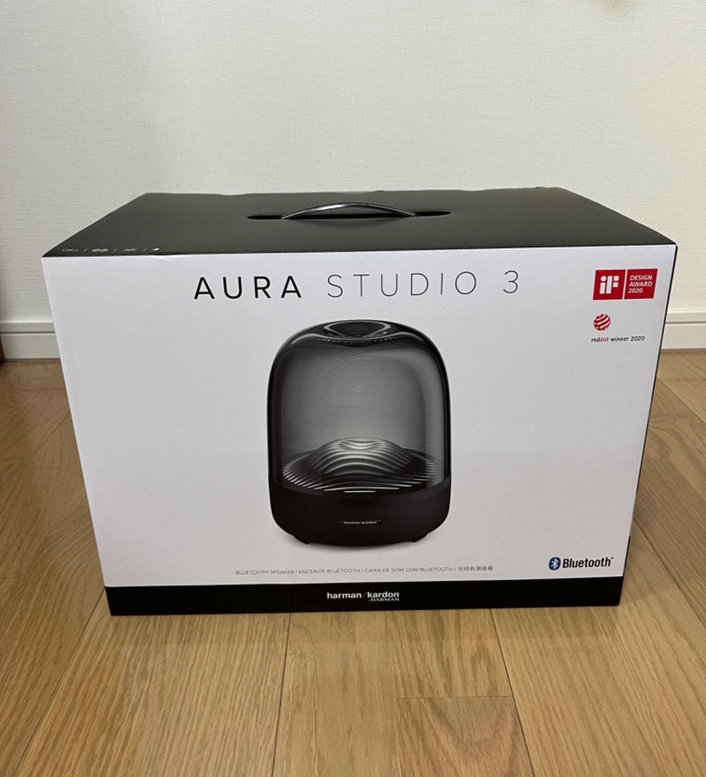 ハーマンカードン AURA Studio3 Bluetooth対応スピーカー … |